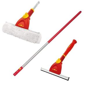 Wolf-Garten Window Washer Cleaner EWM Wiper FWM ZMI15 142cm Handle Multi Change