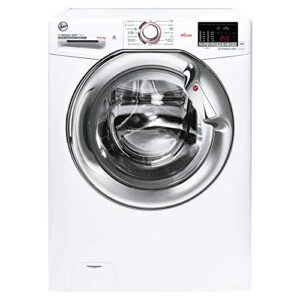 H3DS4965DAC 9KG Wash 6KG Dry 1400RPM Washer Dryer- White with Chrome Door            [Energy Class A]