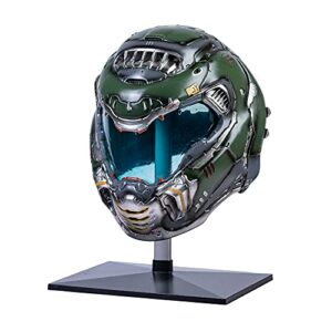 BIRDEU Doom Guy Mask Doom Helmet Deluxe Resin Doom Slayer 1:1 Mask for Adult Men Game Eternal Cosplay Costume Halloween Fancy Dress Merchandise