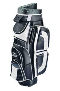 Longridge EZE Kaddy Pro Cart Bag - Black/White One Size
