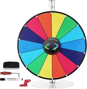 Voilamrt 24in Tabletop Spinning Prize Wheel
