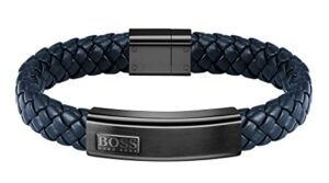 BOSS Jewelry Men's LANDER Collection Bracelet Blue - 1580179M