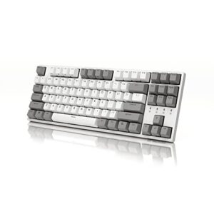 DURGOD Taurus K320 TKL Mechanical Gaming Keyboard - 87 Key - Cherry MX Speed Silver - Double Shot PBT - NKRO - USB Type C