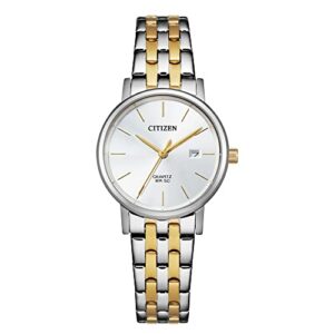 CITIZEN Ladie's Analogous Quartz Watch with Stainless Steel Strap EU6094-53A