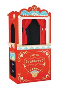 Le Toy Van - Wooden Educational Puppet Theatre | Kids Role Play Toy - Suitable For 3 Years +