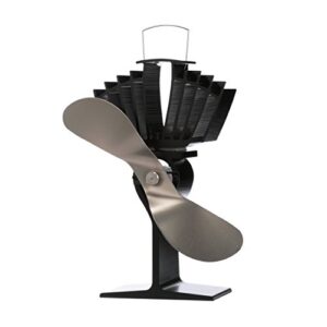 Ecofan 812AMKBX Heat Powered Wood Stove Fan