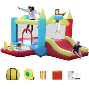 Bouncy Castles With Slide for Children