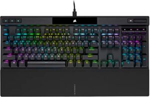 Corsair K70 RGB PRO Wired Mechanical Gaming Keyboard (Cherry MX RGB Red Switches: Linear and Fast