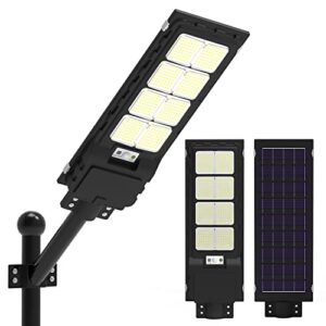 FIKPOO 300W LED Street Solar Lamp
