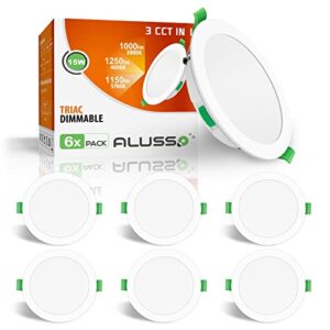 LED Downlights 15W Ultra Slim Recessed Ceiling Spot Lights Dimmable 1200LM