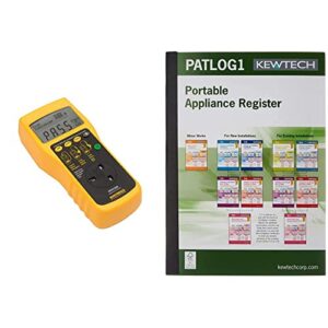 Martindale HPAT400 Pass/Fail PAT Tester & Kewtech PATLOG1 PAT Test