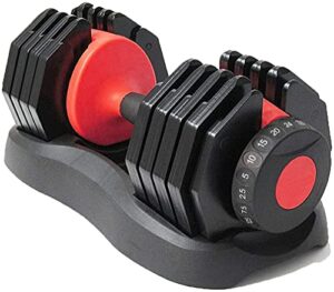 Strongology Adjustable Smart Dumbbell from 2.5kg upto 25kg Home Fitness Training Weights