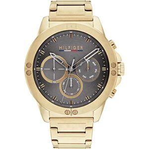 Tommy Hilfiger Men Analog Quartz Watch with Stainless Steel Strap 1791891