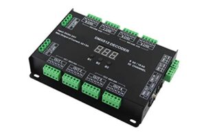 32 Channel 96A RGBW DMX 512 LED Decoder Controller DMX Dimmer DC5-24V RGBW RGB LED Light 8 Bit/16 Bi