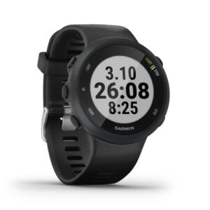 Garmin Forerunner 45S GPS Running Watch with Coach Training Plan Support - Black
