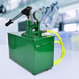 40KG 4MPA High Pressure Manual Powered Hydraulic Test Pump Pipeline Leakage Tester Hydraulic Testing Hand Tool