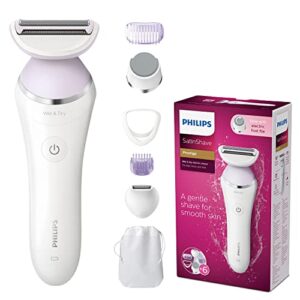 Philips Electric Wet and Dry Razor - Includes 6 Accessories