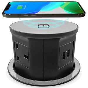 VORSPRUNG® Automatic Black Retractable Pop Up Power Sockets