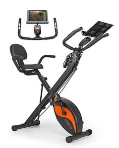 UREVO Foldable Exercise Bike for home