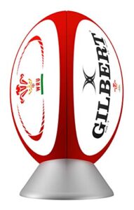Wales Rugby Ball Light by Globall – Size 5 Rugby Ball Lamp –The Perfect Rugby Ball Night Light -Rugby Christmas Ideas for Husband