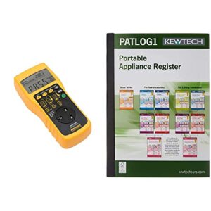 Martindale HPAT500/2 Simple Rechargeable PAT Tester & Kewtech PATLOG1 PAT Test