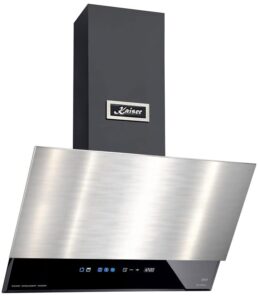 Kaiser AT 6410 | Avantgarde Pro 60cm Cooker Hood | Wall Mounted Chimney Hood | External Fume Extraction or Internal Filtering (Steel)            [Energy Class A]