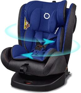 Jovikids ISOFIX Car Seat 360 Swivel for Group 0/1/2/3 Forward Rearward Facing Side Protection