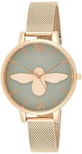 Olivia Burton Women's Analogue Quartz Watch with Stainless Steel Strap OB16AM117
