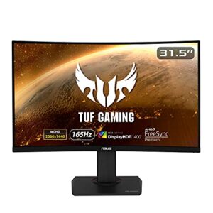 ASUS TUF Gaming VG32VQR Curved HDR Gaming Monitor â€“ 31.5 inch WQHD (2560x1440)