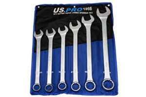 US PRO 6 Piece Super Jumbo Combination Spanner Set Wrench 33-50mm B1866