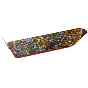 SteelSeries QcK Prism XL - Dota 2 Edition - Cloth Gaming Mouse Pad - 2-zone RGB Illumination - Optimized For Gaming Sensors - Size XL (900 x 300 x 2mm)