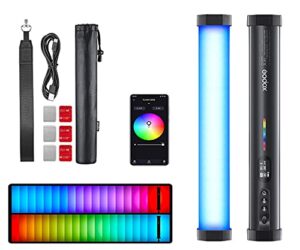 Godox TL30 RGB Tube Light LED Light 8W 2700K-6500K Built-in Lithium Battery Smartphone APP Control (Single Lamp)