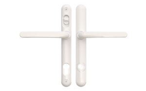 Ultion 2-Star Plus Advanced Home Security Door Handle (White) - Long Fixings