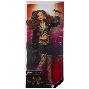 Barbie Signature Gloria Estefan Barbie Doll in Gold and Black Fashion and Accessories