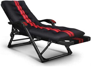 KANULAN Folding Chairs outdoor beach chair camping Folding Sun Lounger Chair Garden Deck Chairs Zero Gravity Recliner Reclining