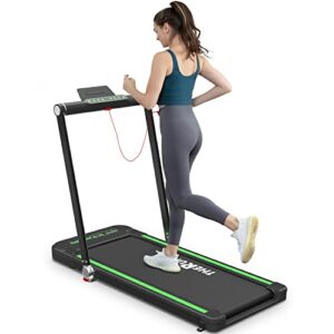 Folding treadmill for home