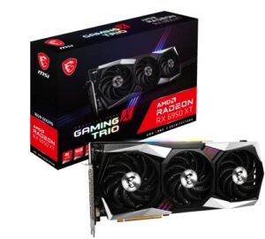 MSI Radeon RX 6950 XT GAMING X TRIO 16G Gaming Graphics Card - 16GB GDDR6