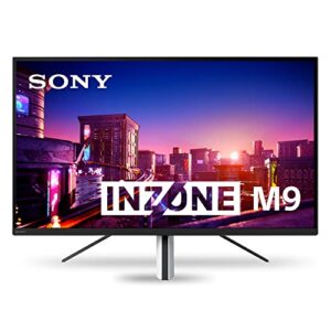 Sony INZONE M9 27 inch gaming monitor: 4K 144Hz 1ms full array local dimming HDMI 2.1 VRR 2022 model            [Energy Class G]