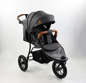 Amababy Swift Jogging Pushchair Stroller. Lightweight Stylish Running Stroller. Airless Tires