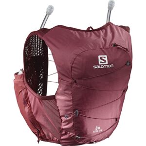 SALOMON Active Skin 8 Set Women's Hydration Vest with 2 Soft Flasks (500ml)