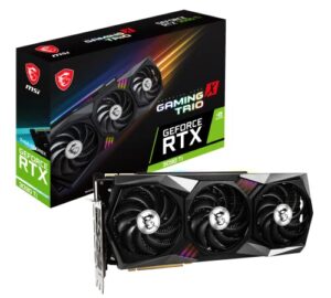 MSI GeForce RTX 3090 Ti GAMING X TRIO 24G Gaming Graphics Card - 24GB GDDR6X