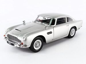 Solido S1807101 1:18 1964 DB5-Silver Birch Aston Martin Collectible Miniature car