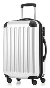 HAUPTSTADTKOFFER - Alex - Carry on luggage On-Board Suitcase Bag Hardside Spinner Trolley 4 Wheel Expandable