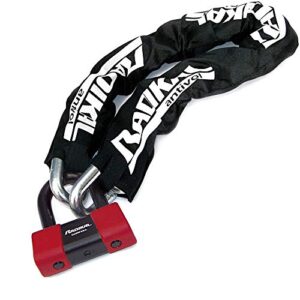 RADIKAL RK75120 Disc Lock + High Security Chain Motorcycle Anti-Theft Homologated CLASSE SRA