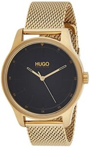 HUGO Men's Analogue Quartz Watch with Stainless Steel Strap 1530138