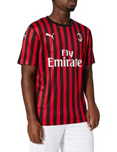 Puma Men AC Milan 1899 Home Shirt Repl. Top2 Player Jersey - Tango Red -Puma Black
