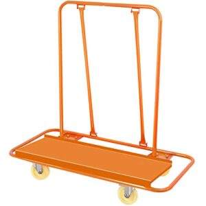 Mophorn Drywall Cart 3000Lbs Load Capacity Plasterboard Trolley Dolly Handling Sheetrock Sheet Panel Service Cart Heavy Duty Casters (3000 lbs)