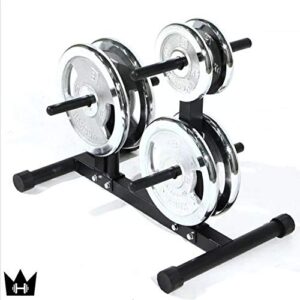 DUMBBELLKING™ Plate Tree (150kg Weight Capacity)