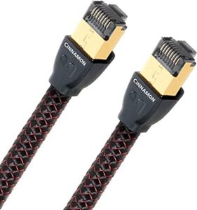 AudioQuest 0.75 m RJ/E Cinnamon 0.75 M Cat 7 Black Network Cable - Network Cables (0.75 m