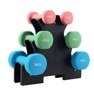 Ultrasport weight pyramid with 6 weights in 3